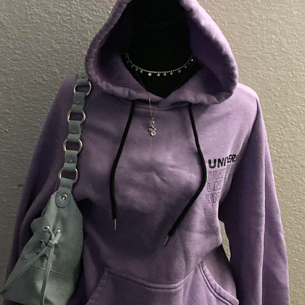 Universe Women's Purple Hoodie